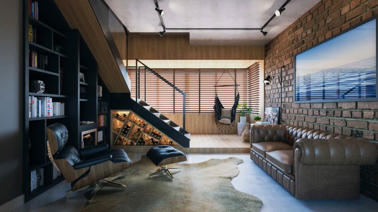 Online design Contemporary Living Room by Gabriela L. thumbnail