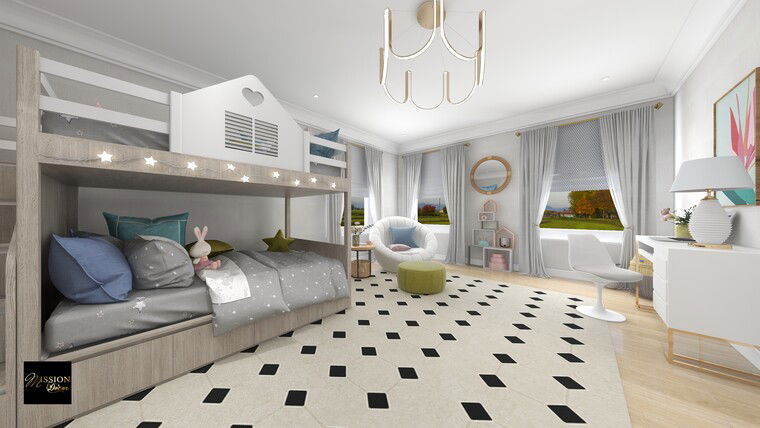 Online design Contemporary Kids Room by Kamila A. thumbnail