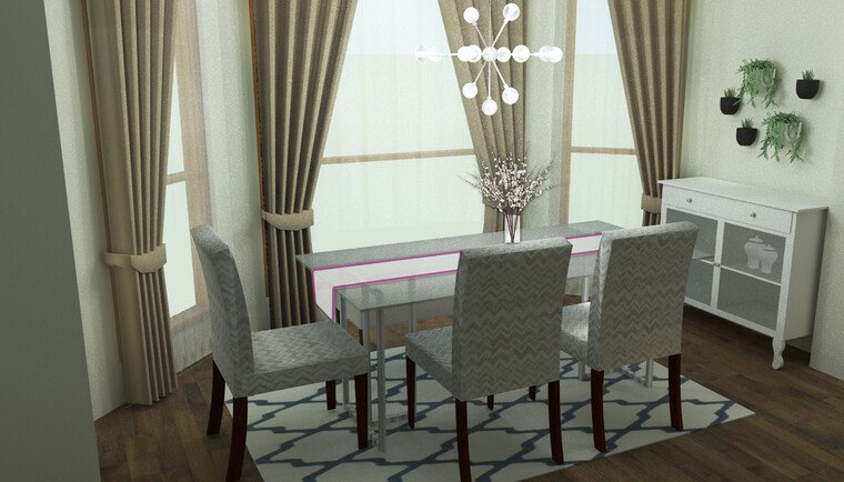 Online design Contemporary Dining Room by Merry M. thumbnail