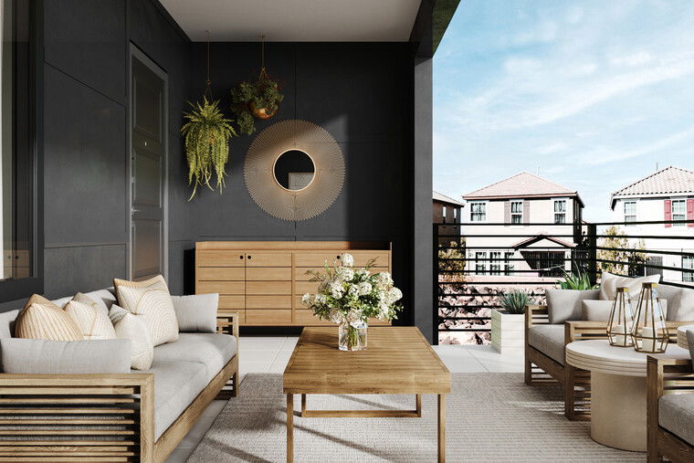 Online design Modern Patio by Kamila A. thumbnail