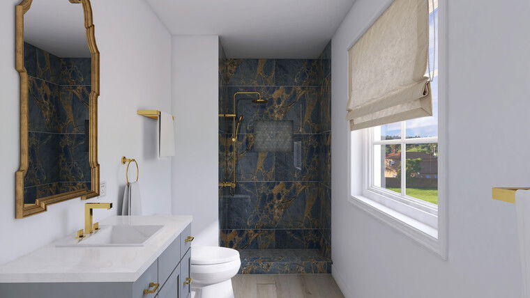 Online design Glamorous Bathroom by Sierra G. thumbnail