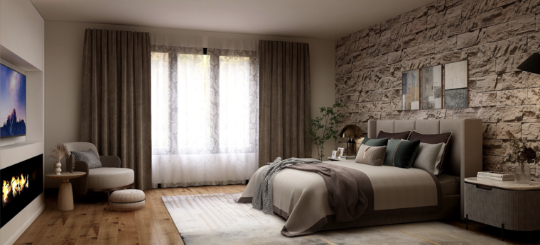 Online design Contemporary Bedroom by Amanda L. thumbnail