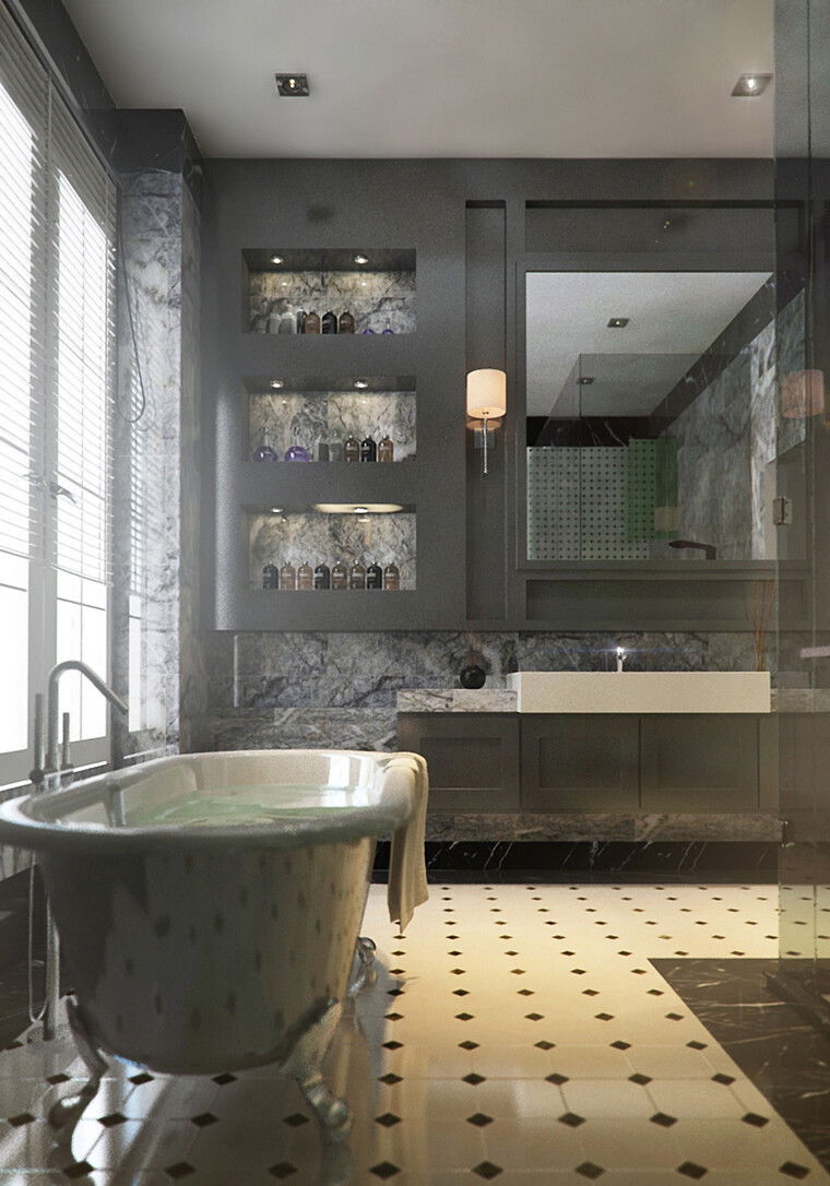 Online design Traditional Bathroom by Aida A. thumbnail