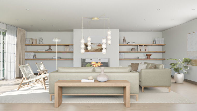 Online design Modern Living Room by Rocío D. thumbnail