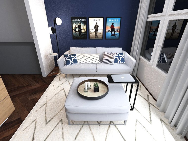 Online design Contemporary Living Room by Janja R. thumbnail