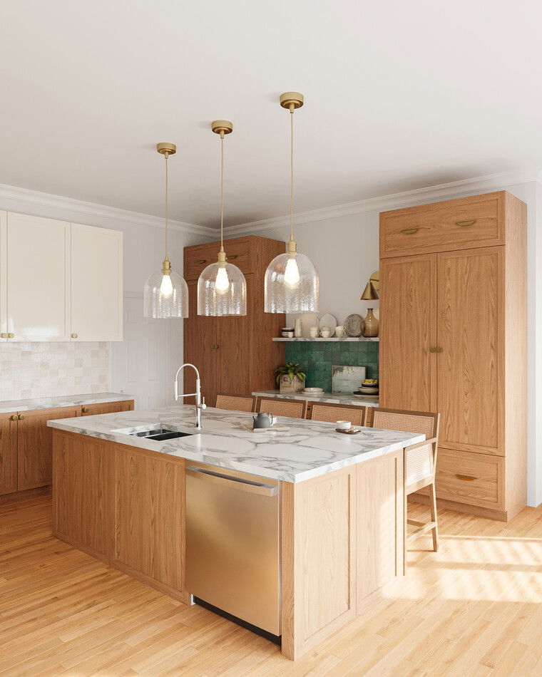 Online design Transitional Kitchen by Jessica Z. thumbnail