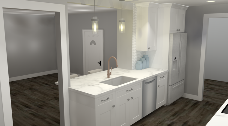 Online design Transitional Kitchen by Amber K. thumbnail