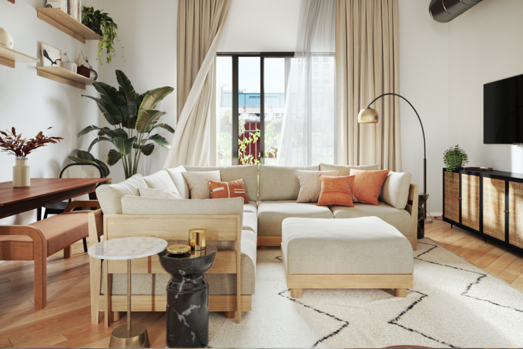 Online design Beach Living Room by Jasmine D. thumbnail