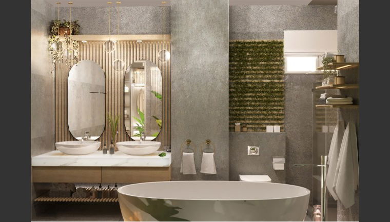 Online design Modern Bathroom by Mohraeel T. thumbnail