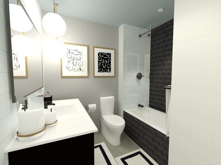 Online design Modern Bathroom by MayKan C. thumbnail