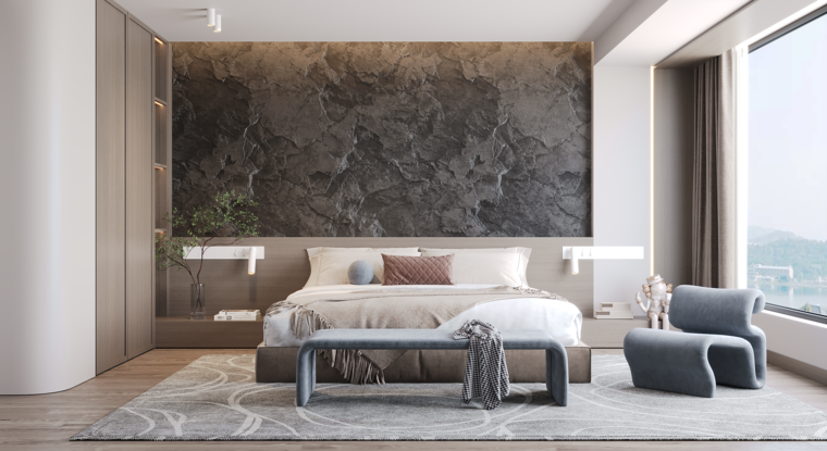 Online design Modern Bedroom by Alice H. thumbnail