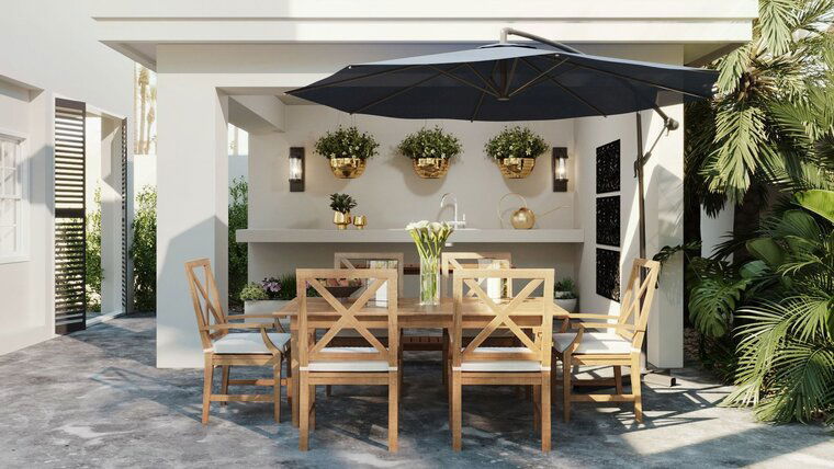 Online design Transitional Patio by Kamila A. thumbnail