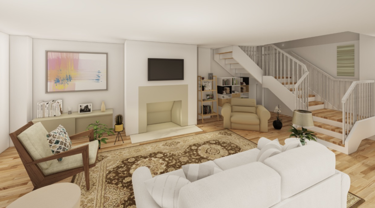 Online design Transitional Living Room by Kathya T. thumbnail