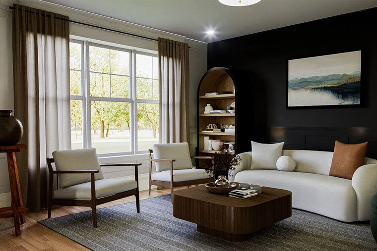 Online design Contemporary Living Room by Nicholas M. thumbnail