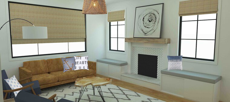 Online design Modern Living Room by Merry M. thumbnail