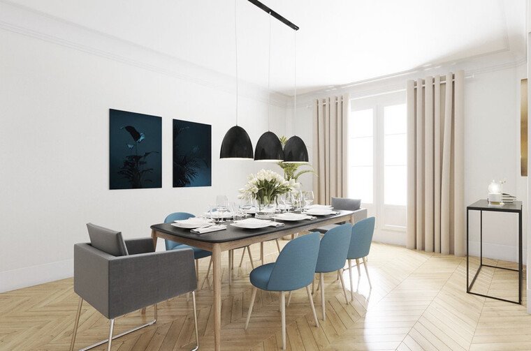 Online design Contemporary Dining Room by Romain D. thumbnail
