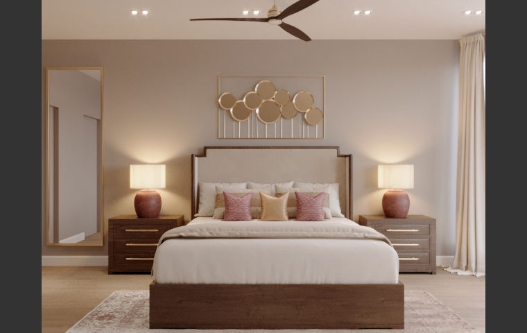 Online design Transitional Bedroom by Fereshteh H. thumbnail
