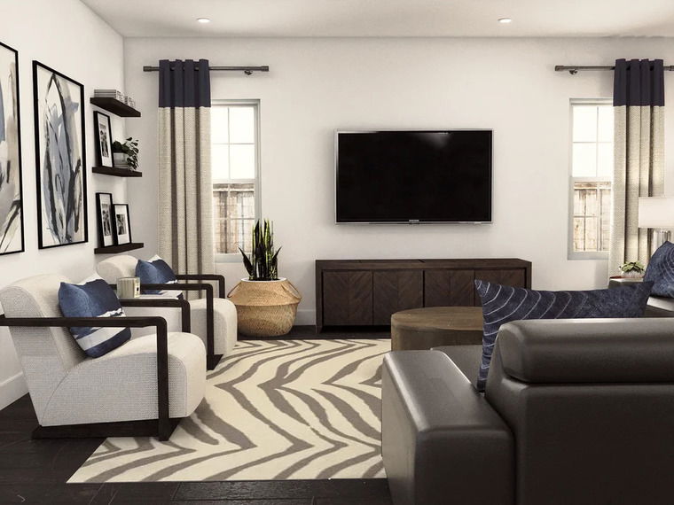 Online design Transitional Living Room by Taron H. thumbnail