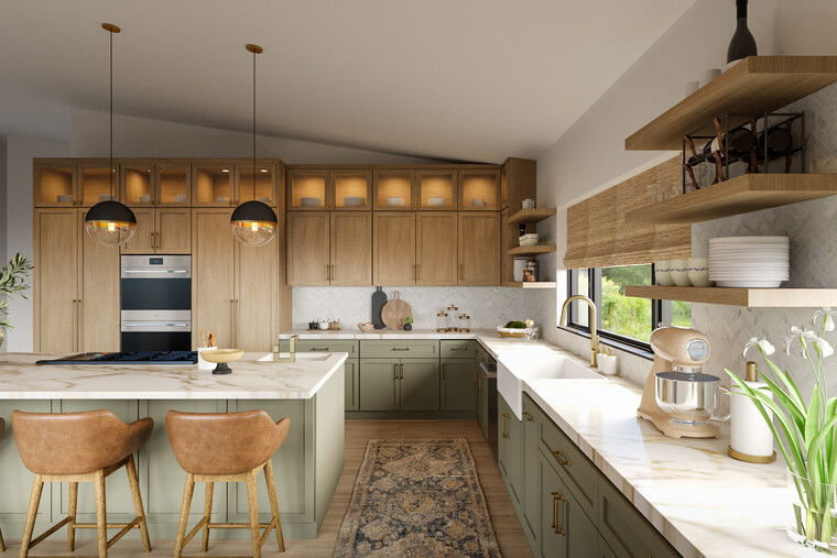Online design Country/Cottage Kitchen by Kamila A. thumbnail