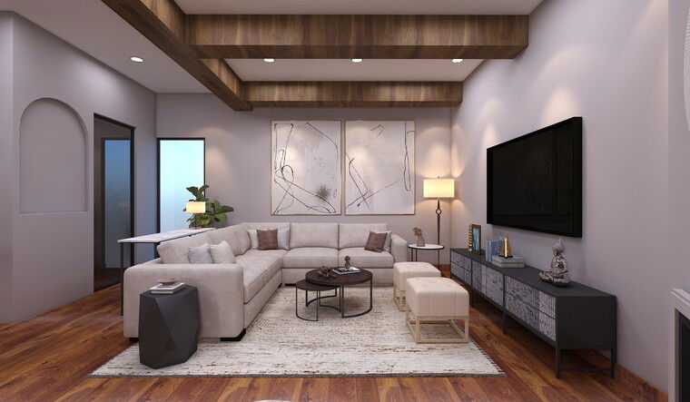 Online design Contemporary Living Room by Sarah R. thumbnail