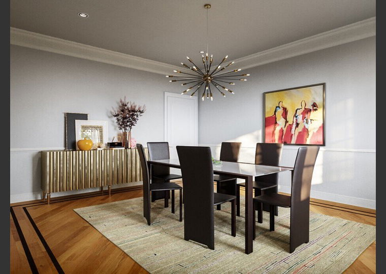Online design Transitional Dining Room by Amelia R. thumbnail