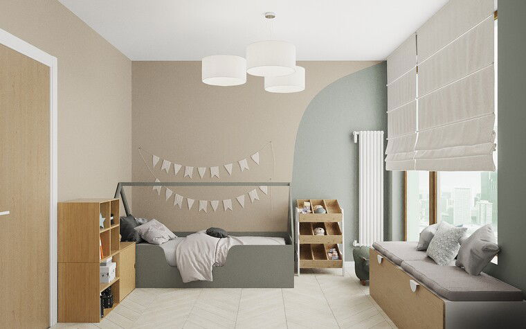 Online design Modern Kids Room by Darya A. thumbnail