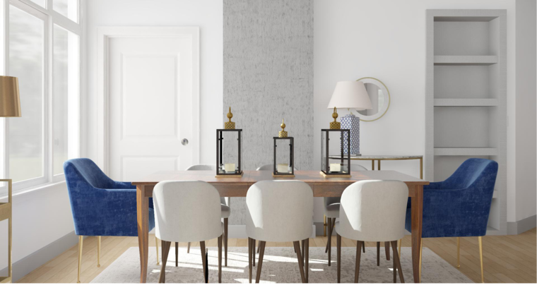 Online design Glamorous Dining Room by Ebere O. thumbnail