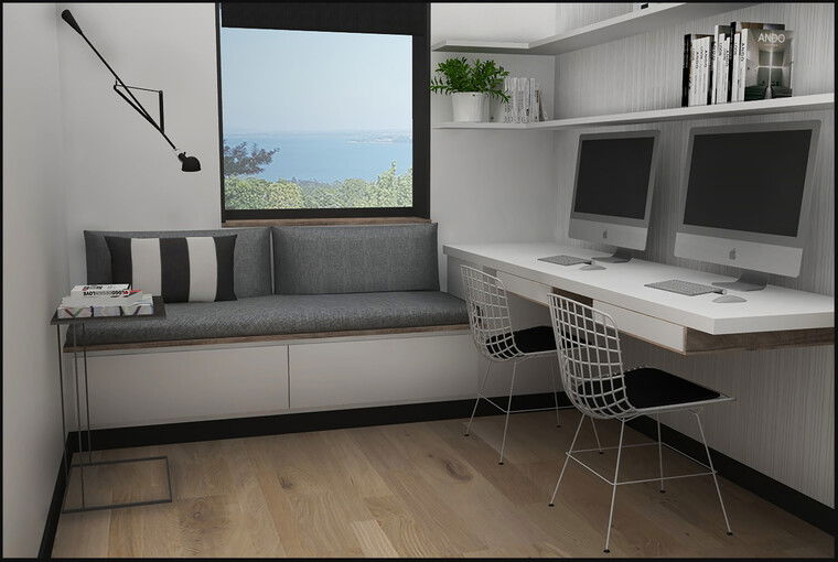Online design Modern Home Office by Marine H. thumbnail