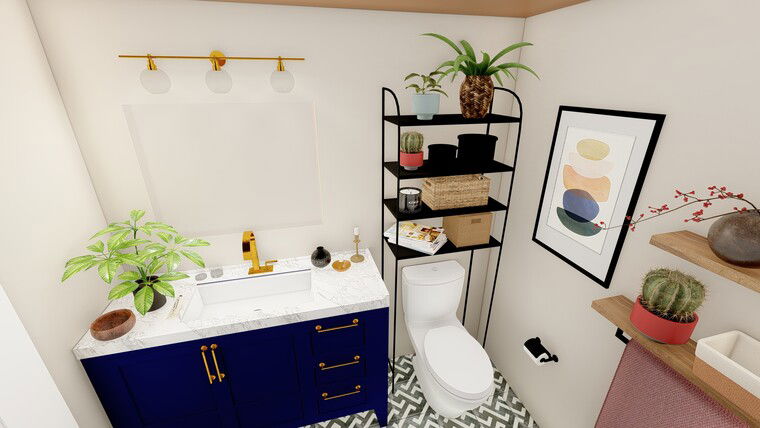 Online design Contemporary Bathroom by Janja R. thumbnail