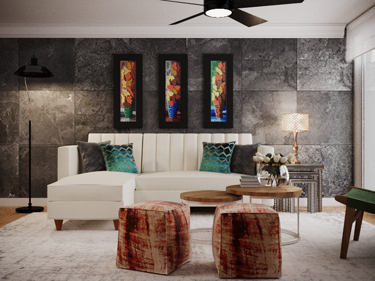 Online design Modern Living Room by Aida A. thumbnail