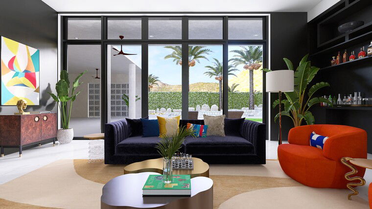 Online design Modern Living Room by Sierra G. thumbnail