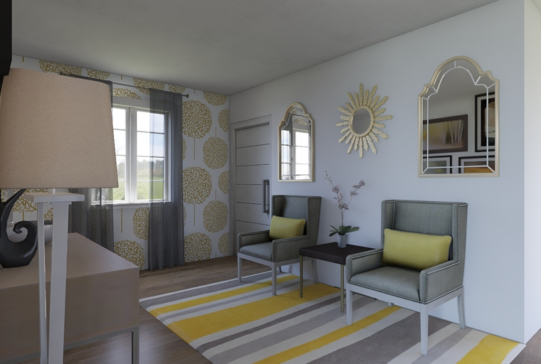 Online design Transitional Hallway/Entry by Gargi K. thumbnail