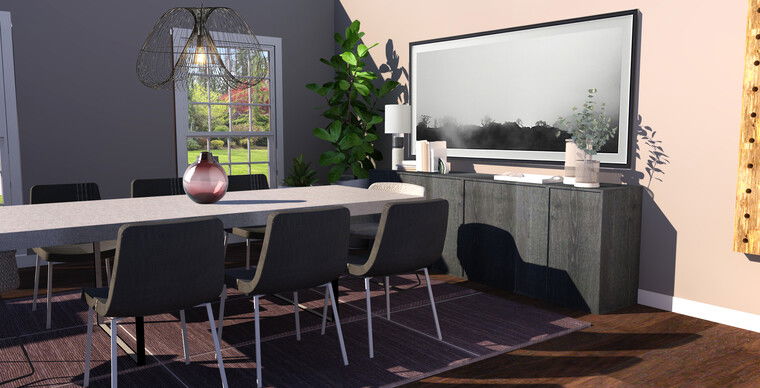 Diseño en línea Comedor Moderno por Stephanie S. miniatura