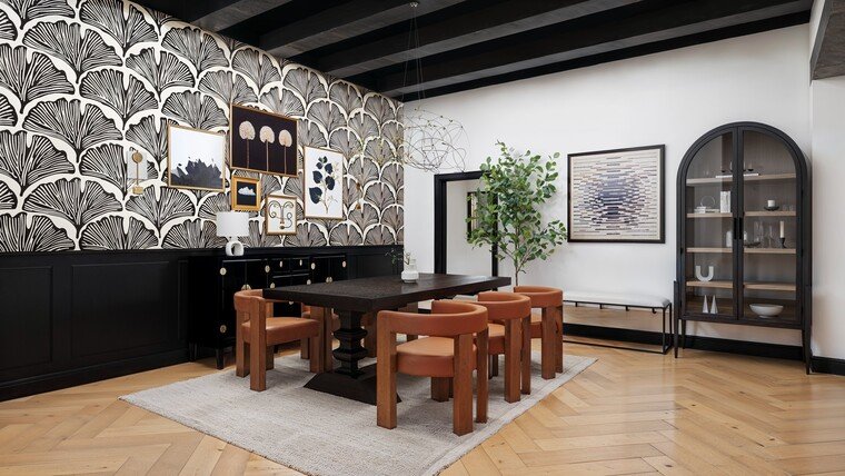 Online design Glamorous Dining Room by Maya M. thumbnail