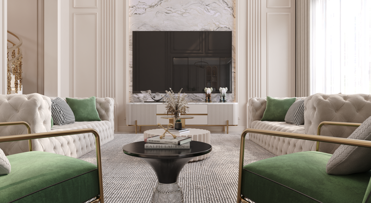 Online design Glamorous Living Room by Alice H. thumbnail