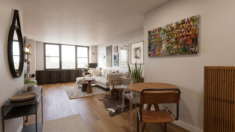 Online design Eclectic Combined Living/Dining by Marlene R. thumbnail