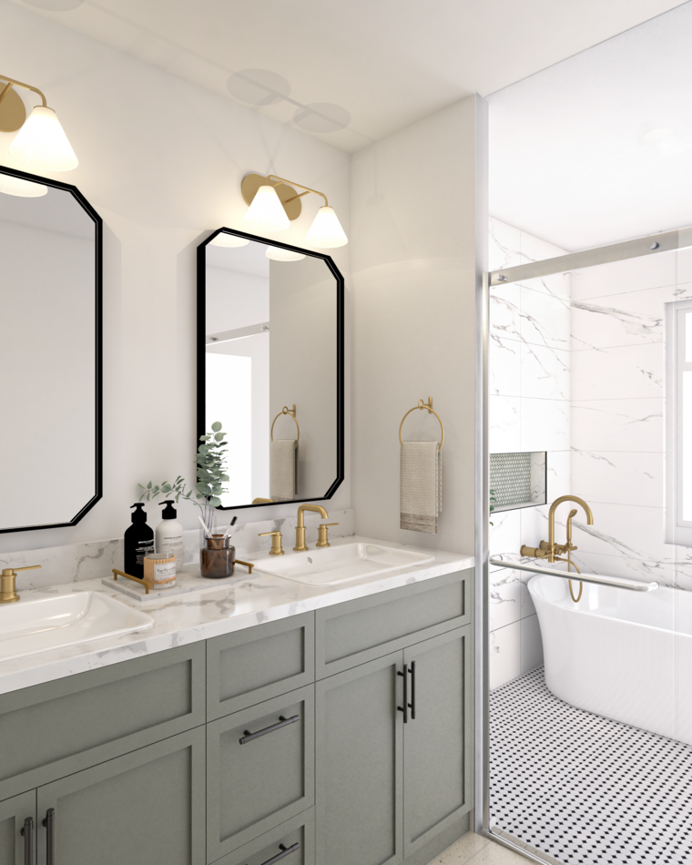 Online design Transitional Bathroom by Marlene R. thumbnail