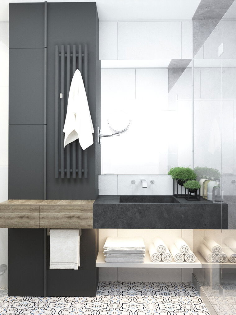 Online design Contemporary Bathroom by Kate S thumbnail