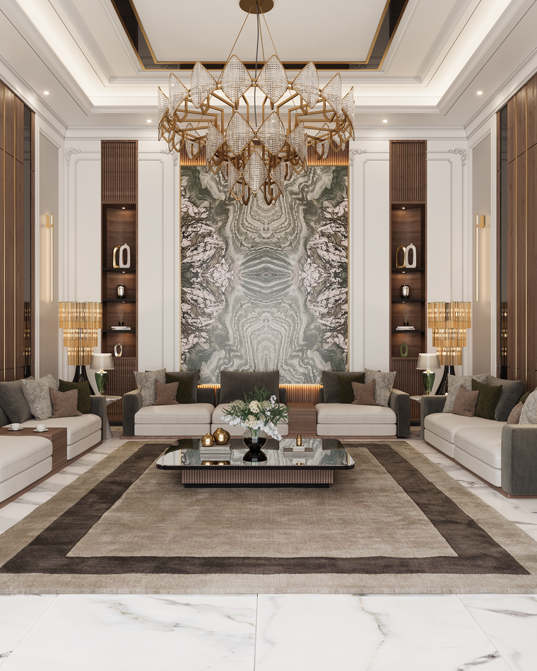 Online design Glamorous Living Room by Tara M. thumbnail