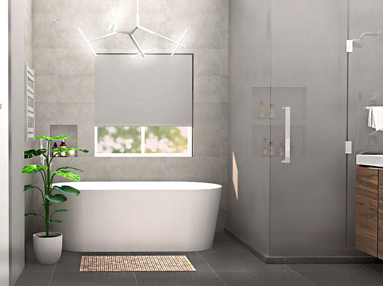 Online design Contemporary Bathroom by Ani K. thumbnail