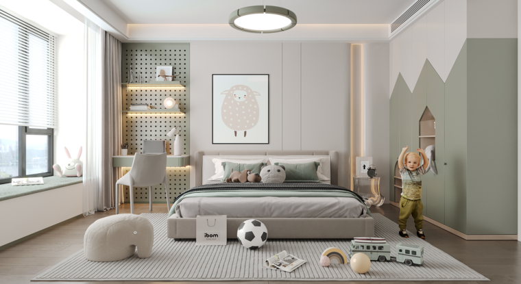 Online design Modern Kids Room by Alice H. thumbnail