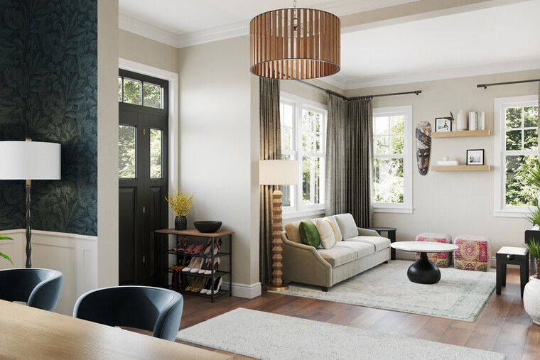 Online design Transitional Hallway/Entry by Jillian M. thumbnail