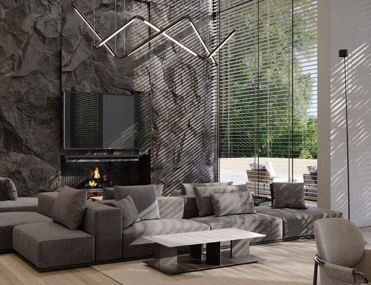 Online design Contemporary Living Room by Filip B. thumbnail
