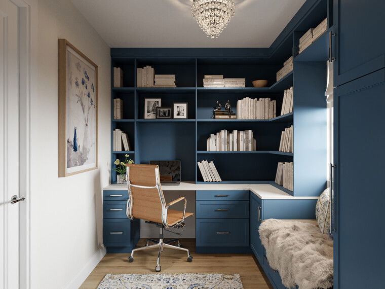Online design Transitional Home Office by Wanda P. thumbnail