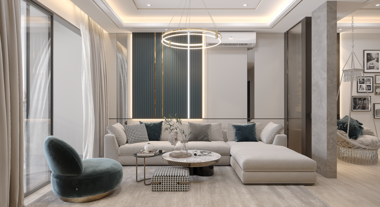 Online design Modern Living Room by Alice H. thumbnail