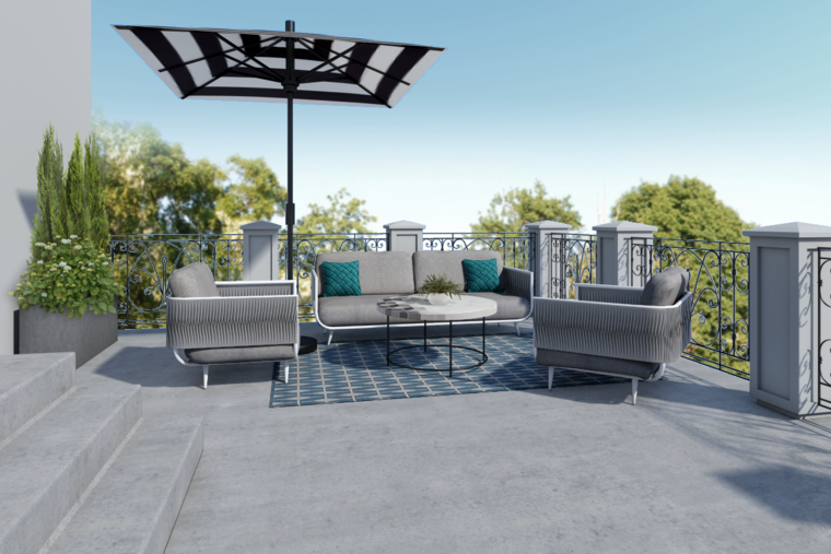 Online design Contemporary Patio by Picharat A.  thumbnail