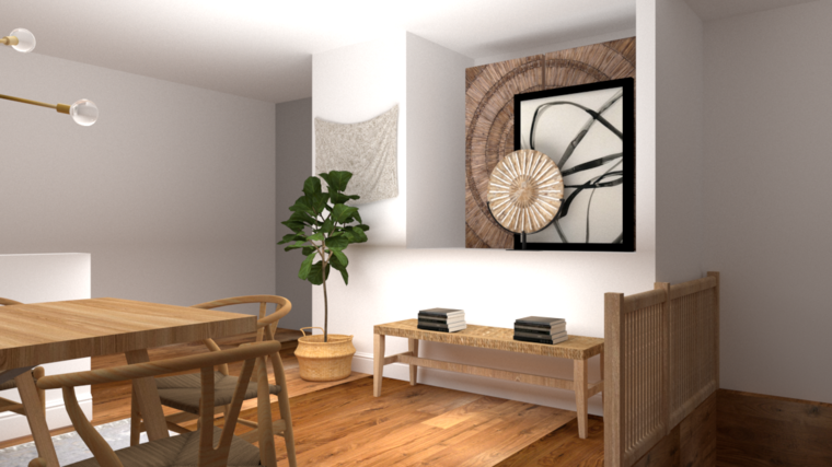 Online design Modern Hallway/Entry by Ornela N. thumbnail