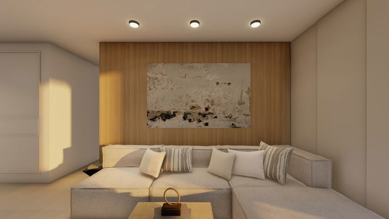 Diseño en línea Sala de estar moderna por Kathya T. miniatura