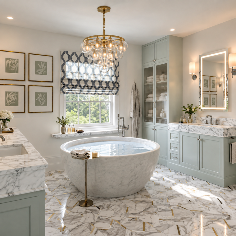 Diseño en línea Baño Glamoroso por Vale G. miniatura