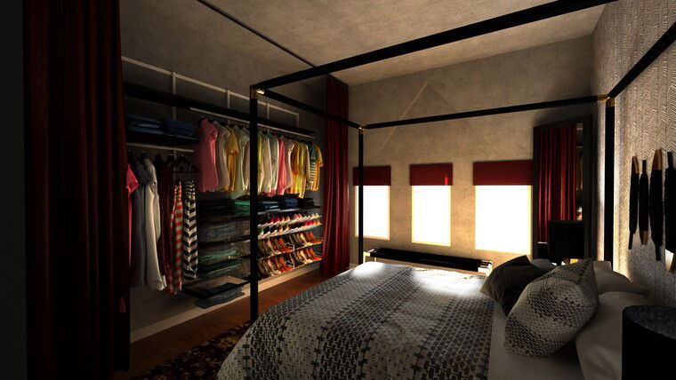 Online design Contemporary Bedroom by Brianna S. thumbnail